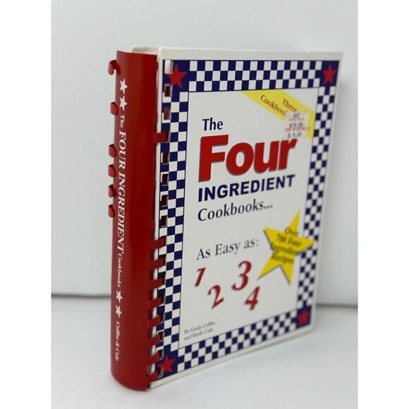 The Four Ingredient Cookbook Recipe Linda Coffee Emily Cale Quick Easy Simple - Picture 3 of 16
